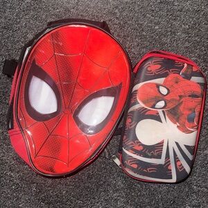Spider-Man Lunch Bag and Pencil Case Set
